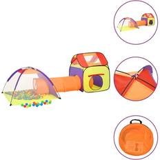 vidaXL Tenda Da Gioco Bambini 250 Palline Multicolore 338x123x111 Cm