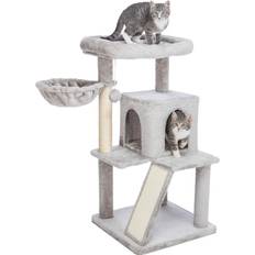 Grey cat scratching post Trixie Pepito Junior Cat Tree 98cm