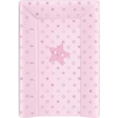 Babycalin Lyxbyte Matta 50 x 70 cm Rosa stjärna tryckt toise