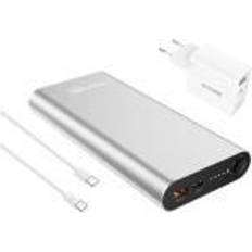 PB-20000 PD Pro Powerpack Powerbank 20000 mAh Litium USB-C USB 3.0 Sølv