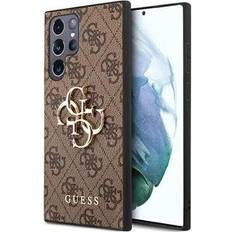 S22 ultra Guess 4G Big Metal Logo Samsung Galaxy S22 Ultra 5G Hybrid Cover Bru