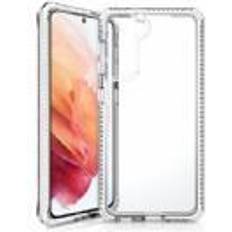 Samsung s21 4g ItSkins SUPREME CLEAR cover til Samsung Galaxy S21 4G 5G Hvid og gennemsigtig