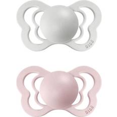 Bibs Couture Natural Rubber Size 1: 0 months dummy Haze Blossom 2 pc