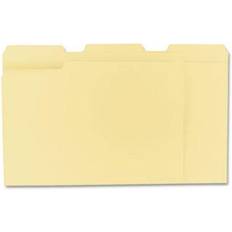 Office Supplies Universal Top Tab Manila File Folders, 1/3-cut Tabs: Assorted, Letter