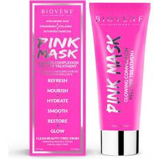 Biovène PINK MASK glowing complexion peel-off treatment