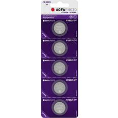 AgfaPhoto CR2025 5-pack knappcellsbatteri Lithium, 3V
