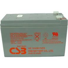 9ah Batterie csb hr1234w f2 12v 9ah