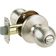 Kwikset Satin Nickel Bed/Bath Polo Privacy Door Knob