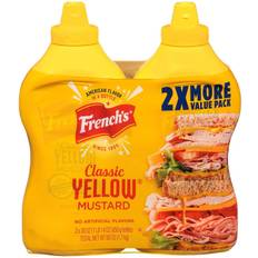French's French's Classic Yellow Mustard (30 oz, 2 pk 850g 2pack