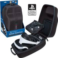 Protection & Storage PlayStation VR Headset and Accessories Carrying Case – Protective Deluxe Travel Case – Black Ballistic Exterior Official Sony Licensed Product