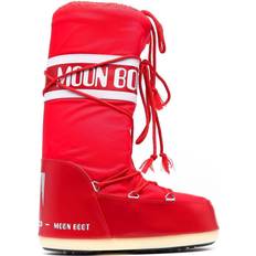 44 - Herre Høye støvler Moon Boot Icon Nylon Boots - Red