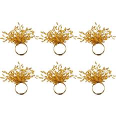 Design Imports Beaded Burst Napkin Ring 6