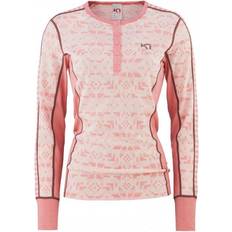 Pink - Skiing Base Layer Tops Kari Traa Else Long Sleeve Baselayer - Dream