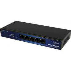 Switch 5 port Allnet ALL-SG8245PM Nätverks-Switch 5 Port