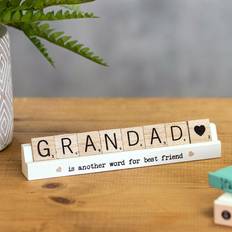 Scrabble Shudehill Grandad Scrabble Plaque