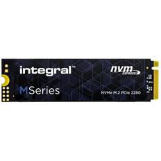 2280 gen3x4 Integral 500 GB SSD NVME M.2 2280 PCIe Gen3x4 R-2000 MB/s W-1600 MB/s TLC M1 Solid State-enhet