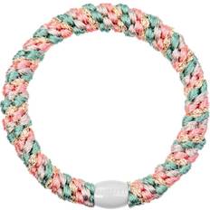 Kknekki hårelastik Bon Dep Kknekki hårelastik, Peppermint faded rose mix
