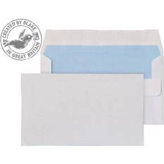 Blanco Suministros de Envío y Embalaje Blake Purely Everyday DL 110 x 220 mm Wallet Self Seal Envelope White, Sellado automático (Pack of 500)