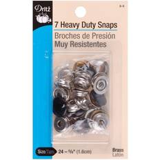 Snap Fasteners Dritz 7 Black Heavy Duty Snaps Size 24