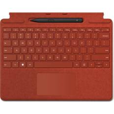 Microsoft Surface Pro 8/9/X Type Cover+SlimPen2 AT/DE Red 8X8-00025