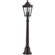 Bronzo Pali di protezione Elstead Lighting Cotswold Lane 2 Post Lantern Grecian Palo di protezione