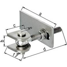 Alberts Verstellbares Torband 146x23x55x130x28x50mm