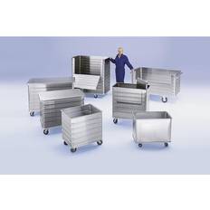 Zarges Chariots à sac Zarges Aluminium box trolley, capacity 945 l, with 250 mm deep cut-out in side panel