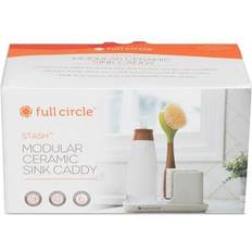 Full Circle Stash Modular Ceramic Sink Caddy
