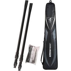 Talbot Torro Badminton Net Post Black
