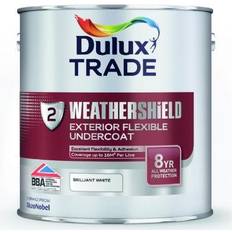 Dulux Trade Paint Dulux Trade Weathershield Exterior Undercoat Pure White 2.5L