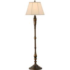 Bronze Floor Lamps FEISS Impressive fabric Floor Lamp