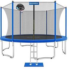 Blue Trampolines Songmics Trampoline 366cm + Safety Net + Ladder