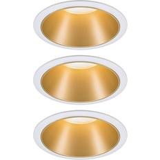 Paulmann Focos Paulmann Cole Spotlight LED Dorado-Blanco Set 3 Foco