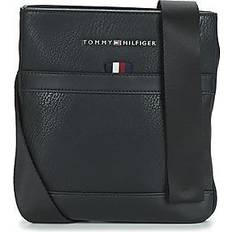 Tommy Hilfiger Small black crossbody bag with a grained finish, Black