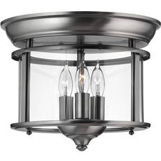 Hinkley Iluminaciones Hinkley Gentry 3-Light Flush Mount E14 Plafón