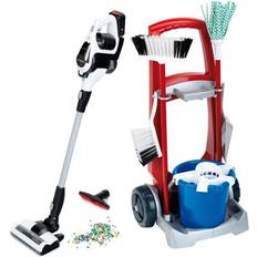 Putzspielzeuge Theo Klein Bosch Cleaning Trolley with Vacuum Cleaner Battery Operated with Suction Power For Ages 3