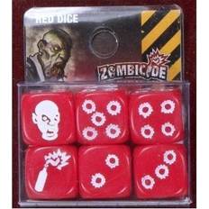 Guillotine Games Cool Mini Or Not Zombicide: Red Special Dice 6