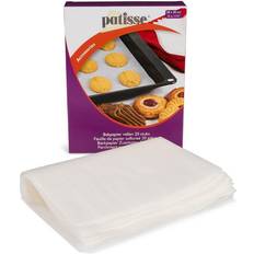 Bakplåtspapper baktillbehör Patisse Bakplåtspapper Ark 38x30cm 20st Parchment Paper Utstickare