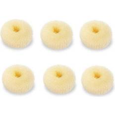 Donut maker Extra Small Hair Bun Maker for Kids, 6 PCS Chignon Hair Donut Sock