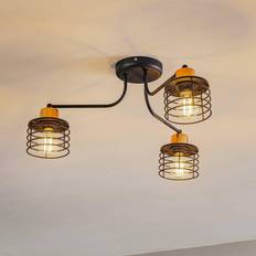Lysekrone Euluna Fastmonteret lysekrone EDISON 3xE27/60W/230V Pendel