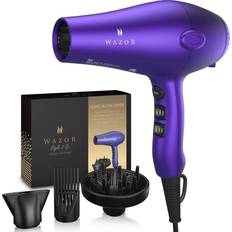 MHD Lightweight Hair Dryer with Diffuser 1875 Watt Salon Grade, Negative