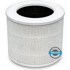 Levoit Filtres Levoit Filtre de rechange pour purificateur d'air HEPA 3 en 1, charbon actif à haute efficacité noyau mini-RF blanc