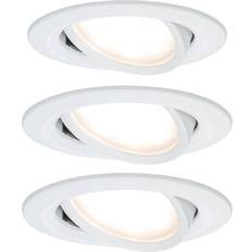 Spotlights Paulmann Nova LED Inbouwspot Set van 3 18 W Wit