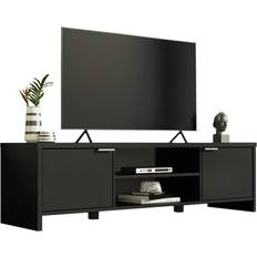 Gris Meubles TV Madesa B0B5F7W54G Meuble TV 145x40cm