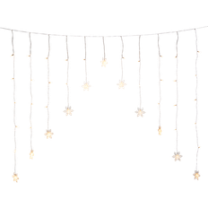 Konstsmide Snow Flakes Transparent Guirlande Lumineuse 41 Lampes