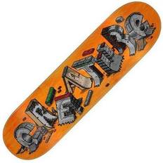 Grå Decks Creature Skateboard Deck Slab DIY (Orange) Orange/Grå 8.25"