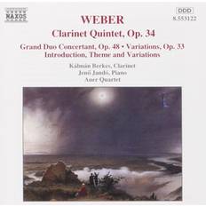 Weber stand Naxos Weber: Clarinet Works