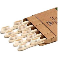 VIVAGO Biodegradable Bamboo Toothbrushes 10-pack