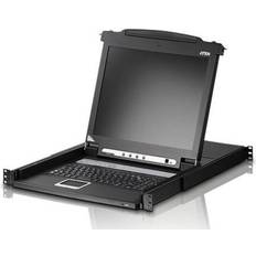 Ps2 console Aten CL1016M 16-Port 17" LCD Integrated USB/PS2 Combo KVM Switch Console