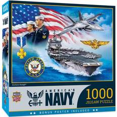 MasterPieces 1000 Piece Jigsaw Puzzle for Adults U.S Navy 19.25 x26.75